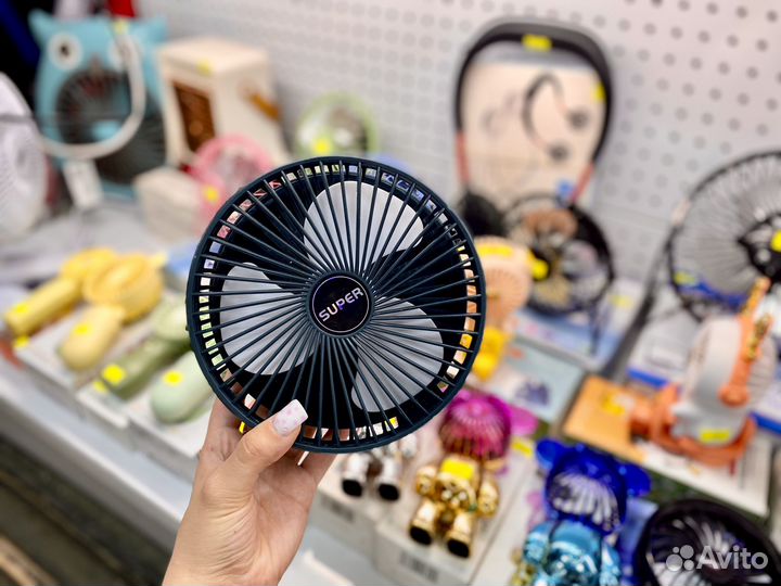 Портативный вентилятор 8 часов работы
