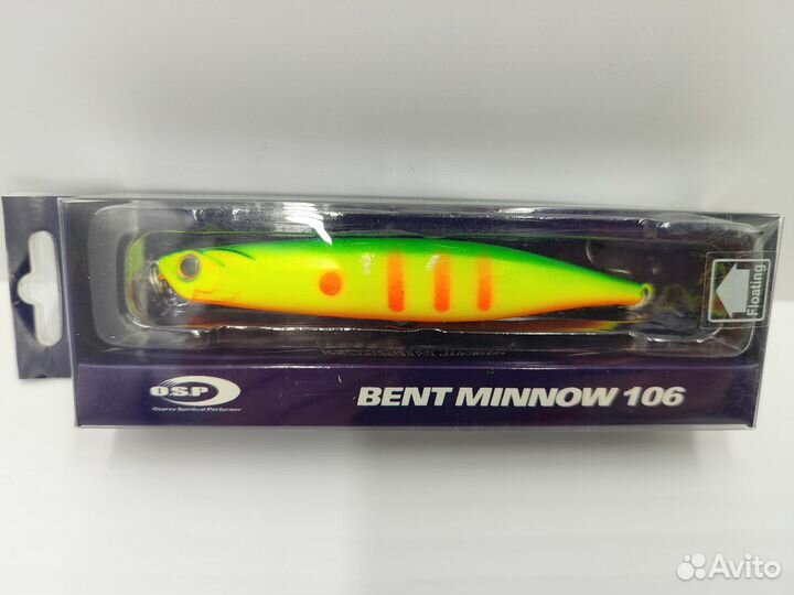 Воблеры OSP Bent Minnow 106