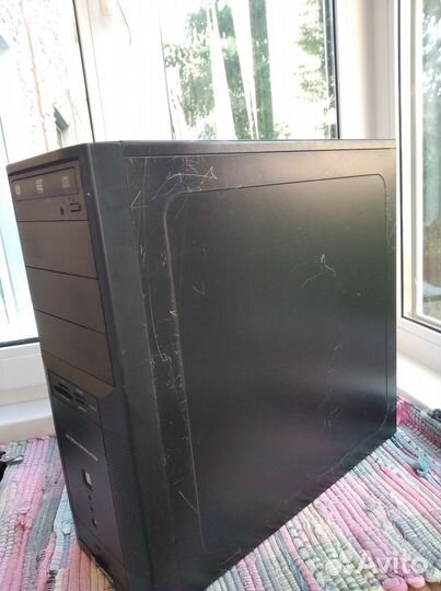 Корпус для пк + dvdrw+кардридер