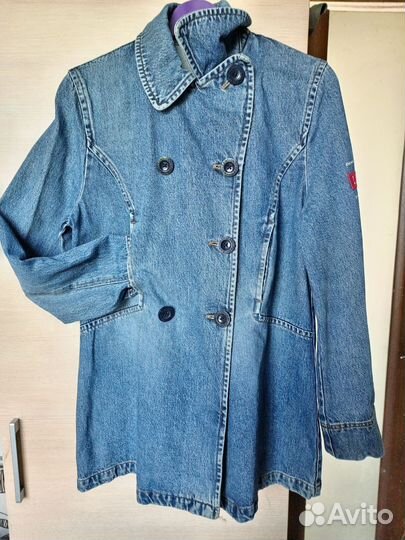 Двубортный тренч dkny