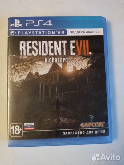 Игры для приставок ps4 Resident Evil