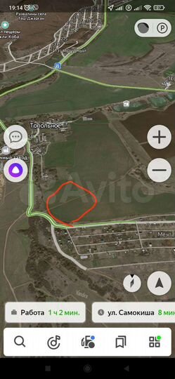 Участок 1,12 га (СНТ, ДНП)