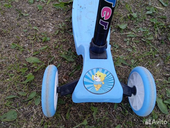 Самокат детский трехколесный