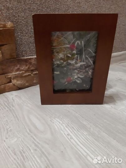 Фотоальбом из дерева складной