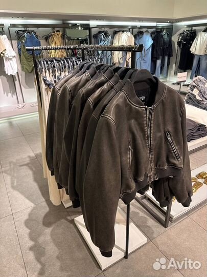 Куртка бомбер zara