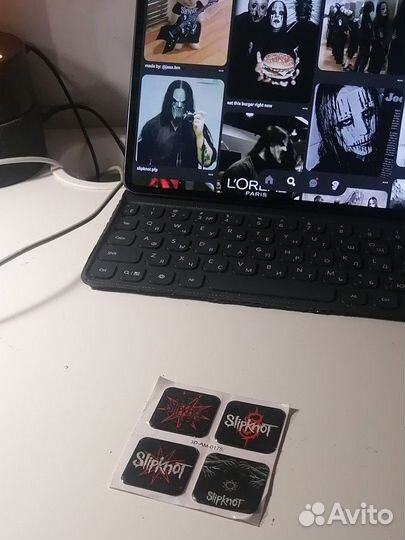 3d наклейки slipknot