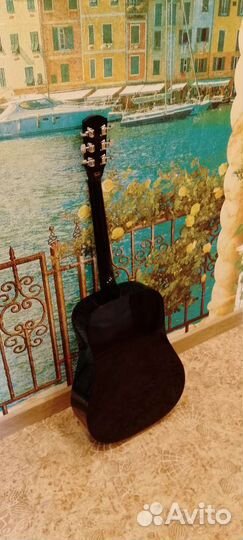 Акустическая гитара Fender Sguier+Чехол в подарок