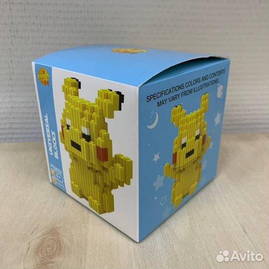 3D конструктор Universal blocks. Пикачу 6032