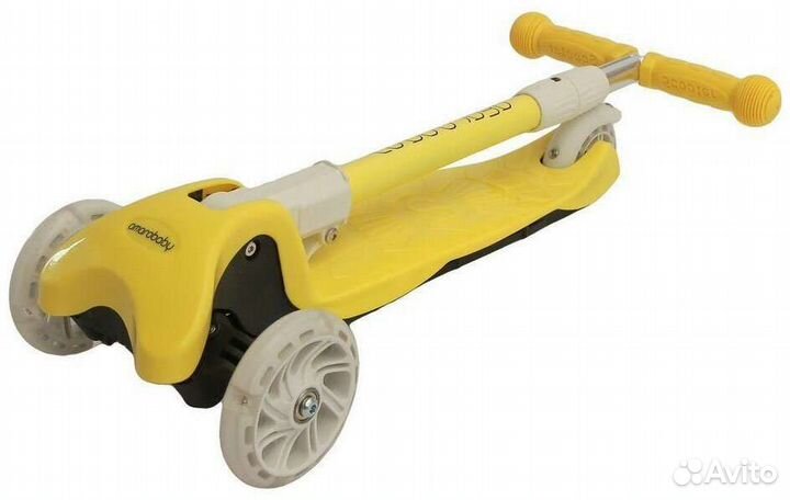 Самокат детский новый складной световые колёса