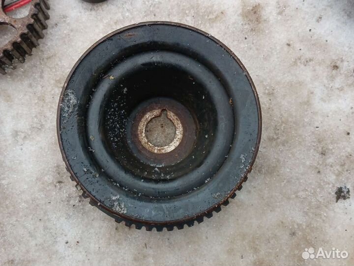 Шкиф коленвала на деу нексия