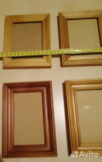 Рамка натуральное дерево