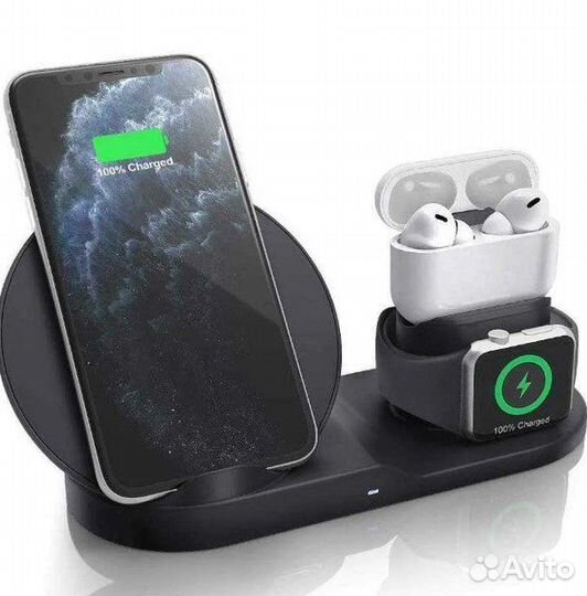 Беспроводная зарядка 3 в 1