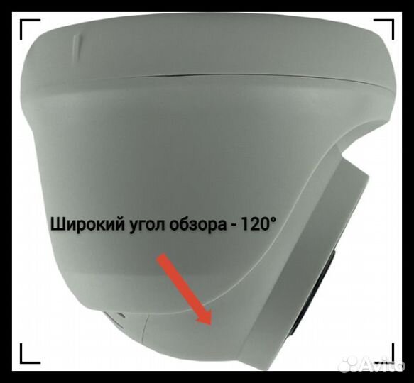 Комплект видеонаблюдения для дома и дачи