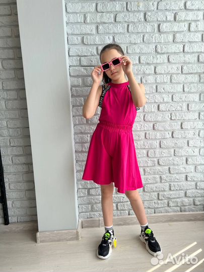 Костюм с шортами на девочку