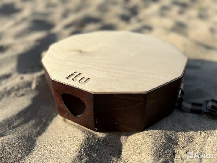 Тревел-кахон ilu Circle тёмный без ремня