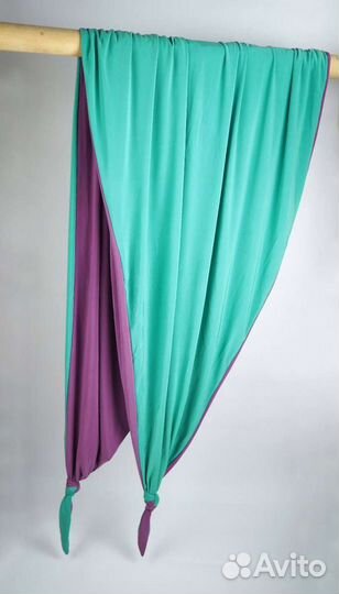 Косынка двусторонняя двойная, платок, бактус, шаль