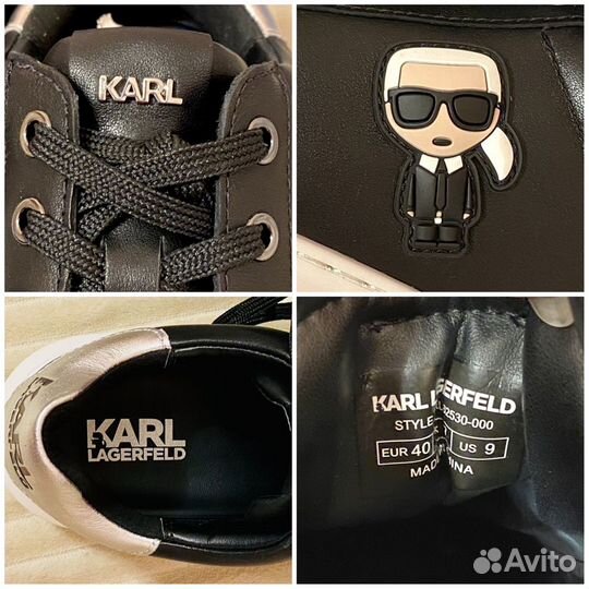 Кроссовки Karl Lagerfeld 38;40р оригинал, новые