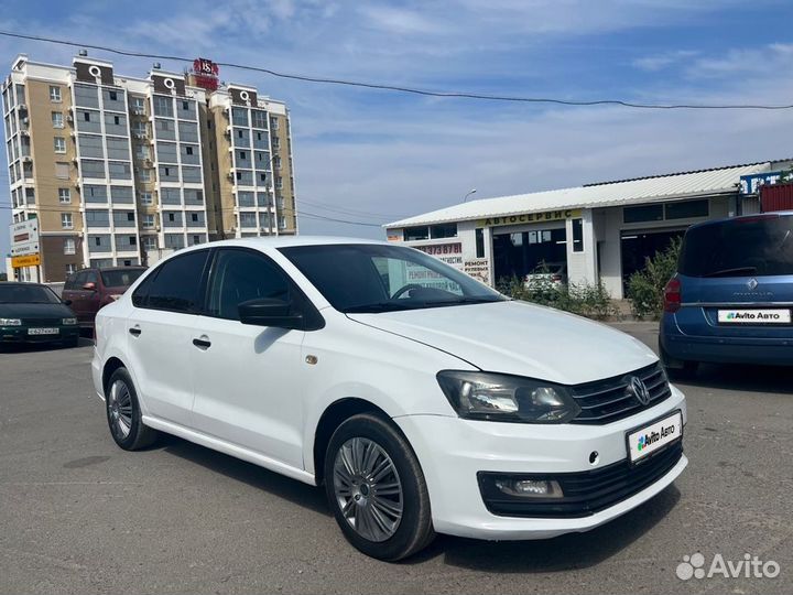 Volkswagen Polo 1.6 AT, 2019, 138 521 км