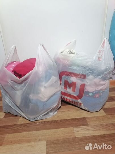 Пакет вещей на девочку 116- 122