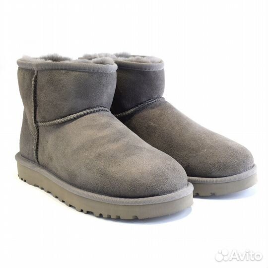 Угги classic mini II UGG-ORG оригинал сер