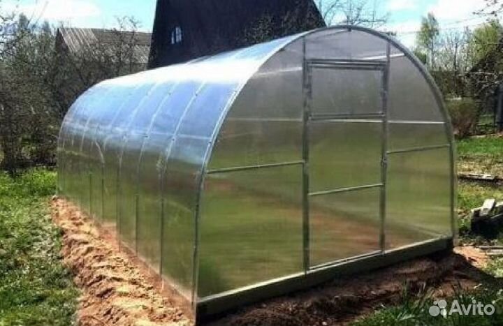 Теплица с чехлом