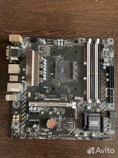 Материнская плата MSI B350M bazooka