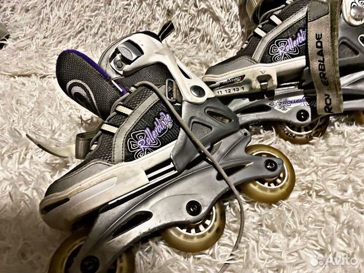 Ролики детские rollerblade spitfire раздвижные 28