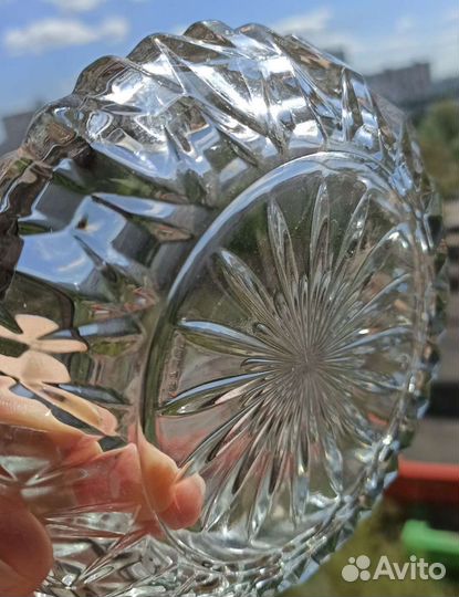 Хрустальная пепельница