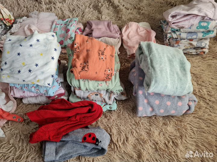 Вещи на девочку пакетом с 0 до 1.5 лет
