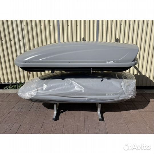 Автобокс Вояж 520л 205см Серый