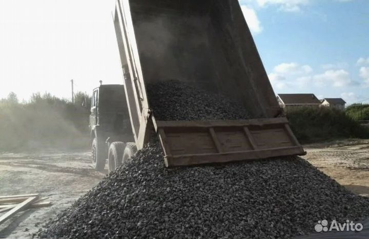 Щебень вторичный в наличии с доставкой