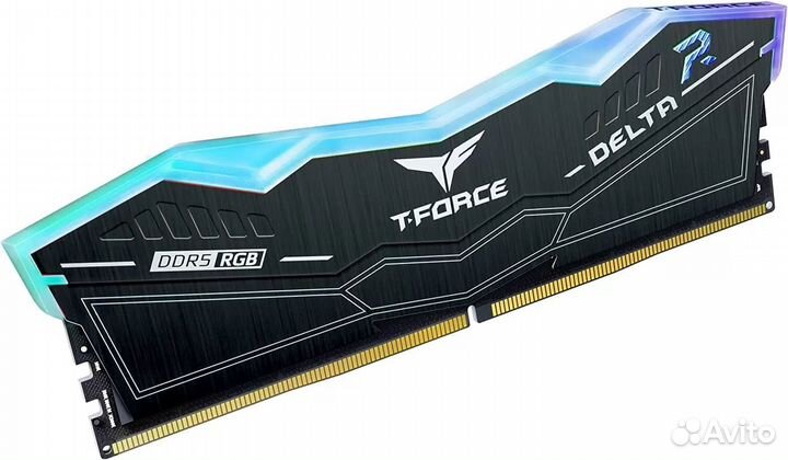 Озу T-force RGB black 32GB (2X16GB) DDR5 6000гц