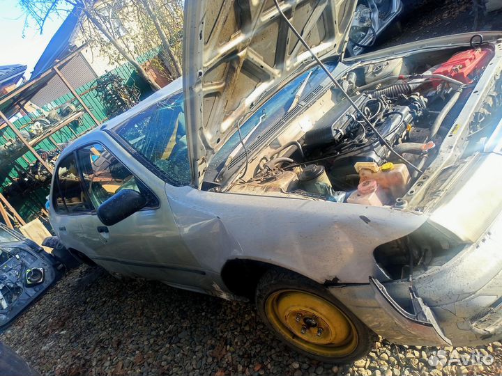 Nissan sunny FB14 1995г. GA15DE/ АКПП в разборе