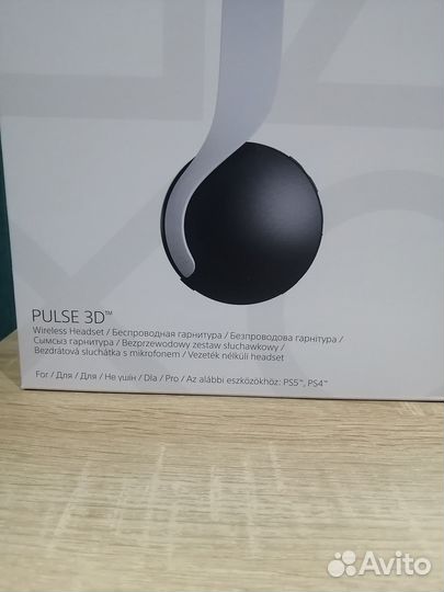 Наушники Sony Playstation 4 и 5 Pulse 3d. Новые