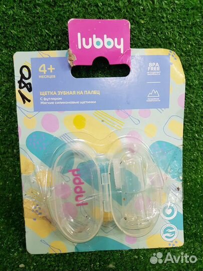 Зубная щетка на палец