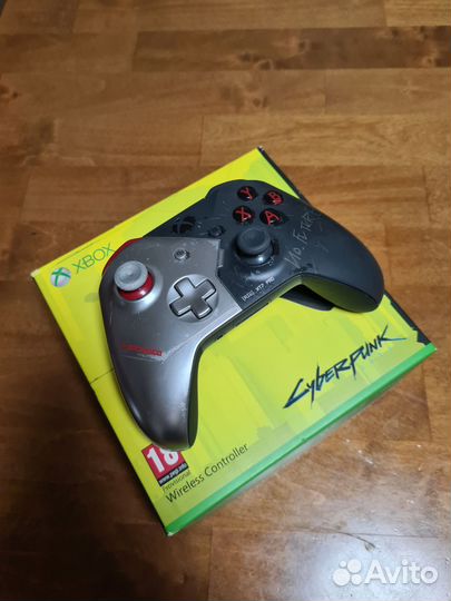 Геймпад Xbox One лимит.версия Cyberpunk 2077