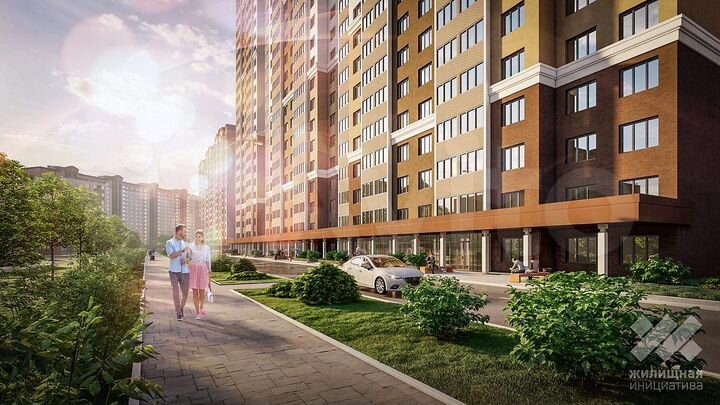 3-к. квартира, 64,6 м², 3/25 эт.