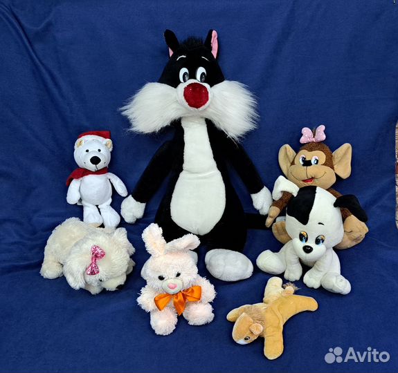 Игрушки мягкие пакетом