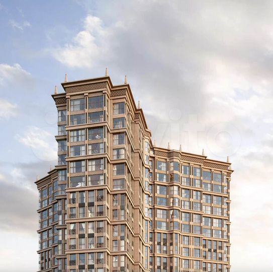 1-к. квартира, 49,8 м², 4/25 эт.