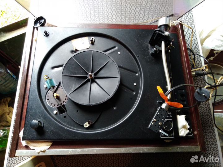 Электропроигрыватель Вега-106-стерео 1980г