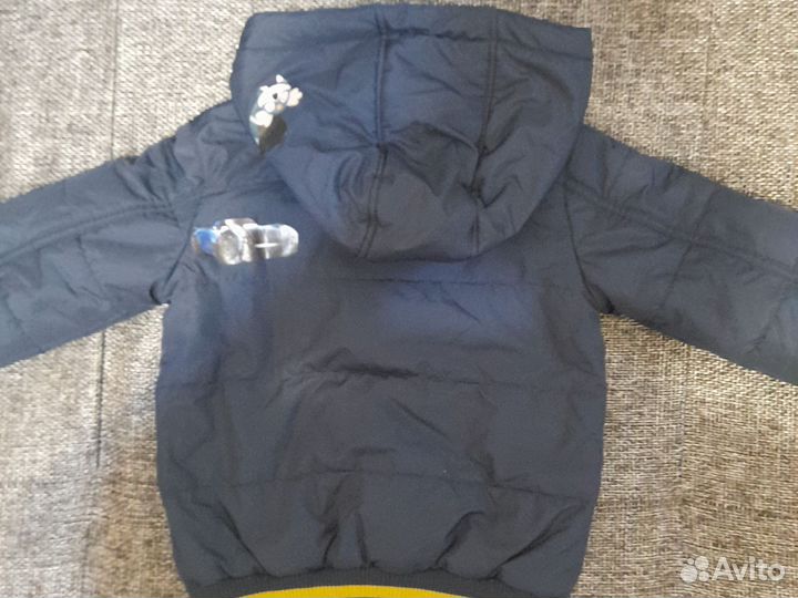 Демисезонная куртка на мальчика 110 рост