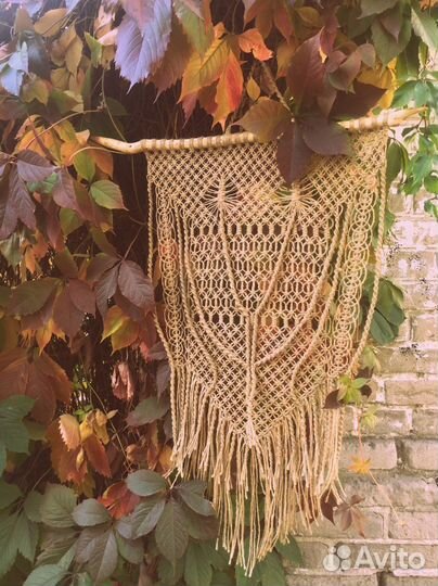 Макраме панно