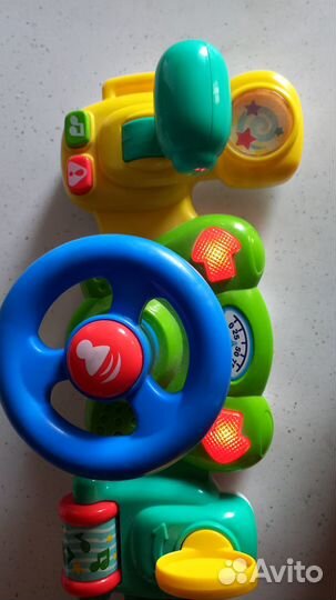 Игрушка детский руль, музыка, свет и многое другое