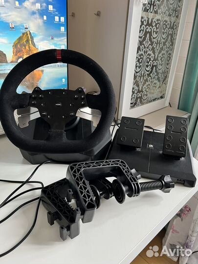 Игровой руль Artplays V-1200 с педалями