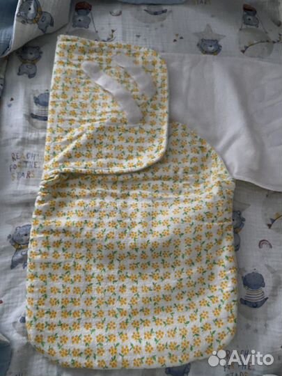 Пеленка кокон на липучках