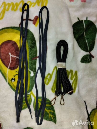 Шнурки и ремень на сумку новые