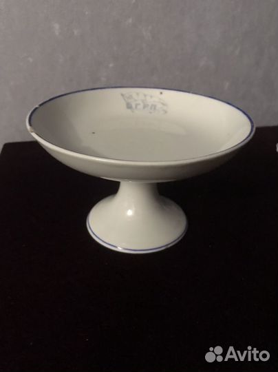 Ваза на ножке вгрп Дулево