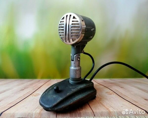 Антикварный Микрофон СССР Октава мд-55