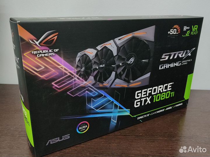 Asus GTX 1080 Ti 11 Gb