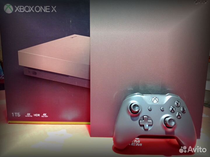 Xbox ONE X Gold rush + гарантия